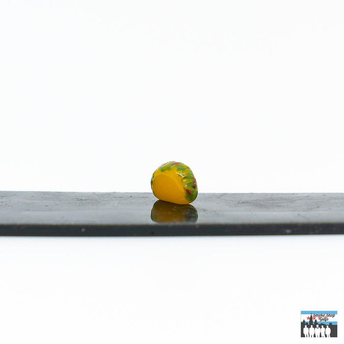 DeMatteo Art Food-Themed Terp Pearls: Fun Food Designs, Even Heat Distribution, Durable Heat-Resistant Materials, Enhanced Vaporization, Playful Rig Setup