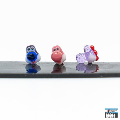 DeMatteo Art Mario-Themed Terp Pearls: Unique Designs, Enhanced Functionality, Artistic Craftsmanship, Versatile Sizes, Perfect for Collectors
