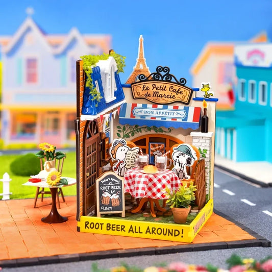 DIY Miniature Kit | Le Petit Cafe with Snoopy & Spike