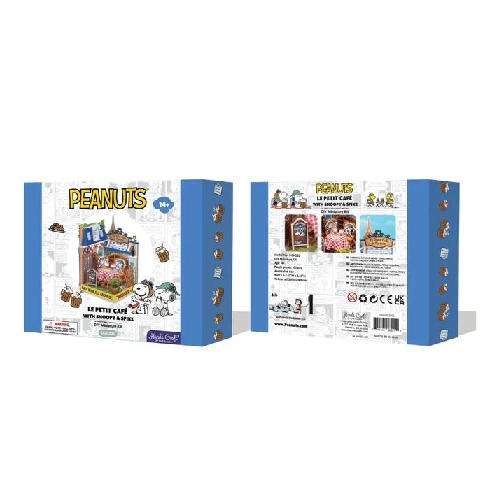 DIY Miniature Kit | Le Petit Cafe with Snoopy & Spike