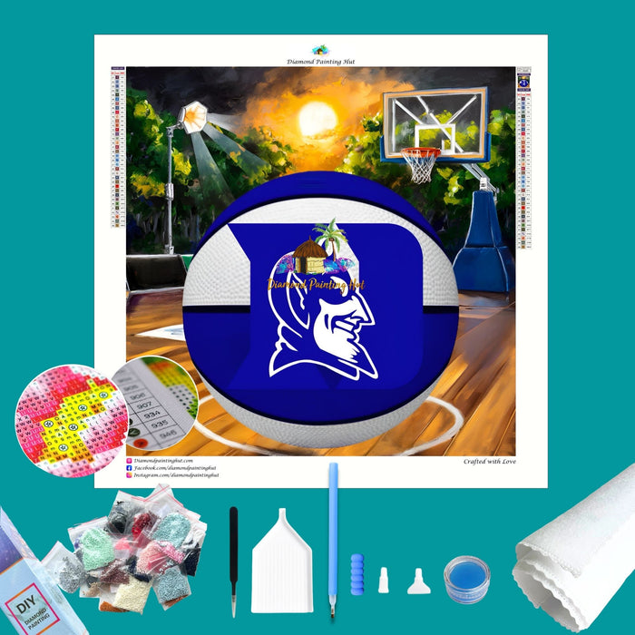 Duke Basketball Diamond Painting