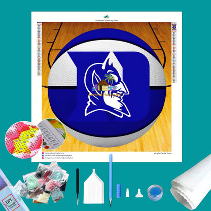 Duke Basketball Diamond Painting