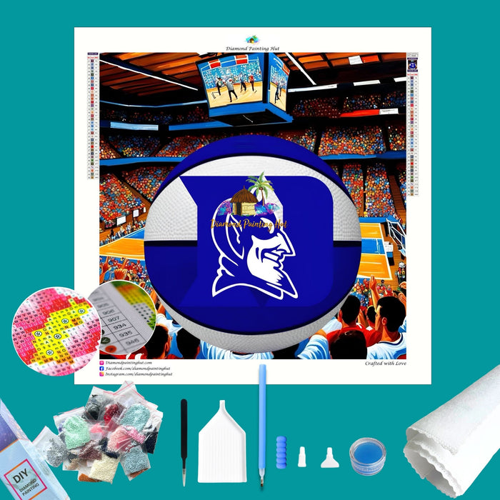 Duke Basketball Diamond Painting