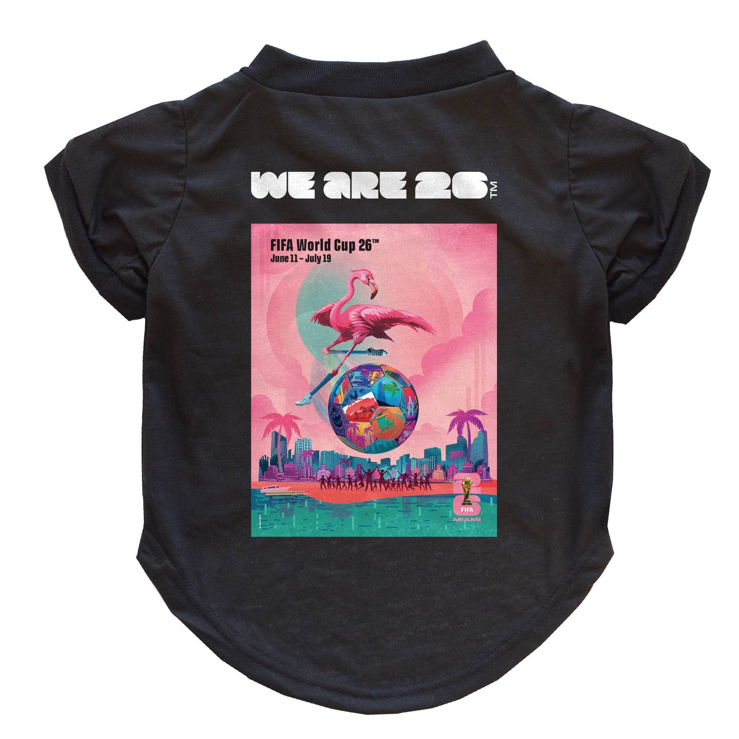 Little Earth Productions - 2026 FIFA World Cup Host City Pet T-Shirt