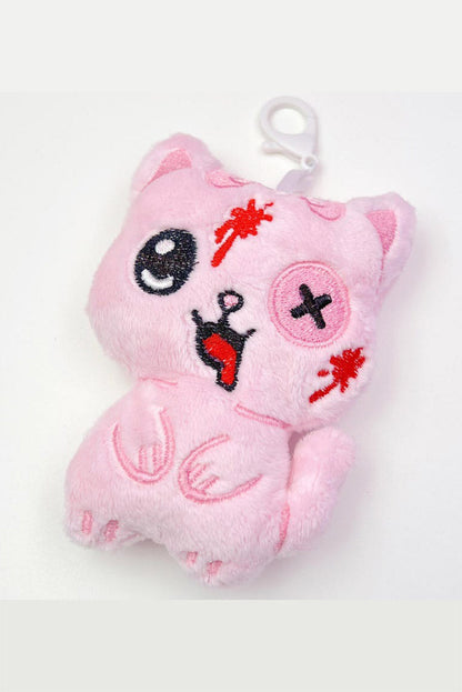 Creepy Cute Gurokawa Chibi Kitty Plush Bag Charm Keychain