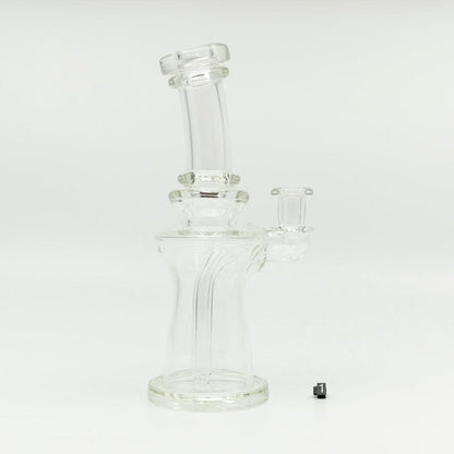 Ery Glass Clear Banger Hangers: Premium Quality, Durable High-Grade Glass, Excellent Heat Resistance, Stable and Easy Use, Sleek and Minimalist Aesthetic