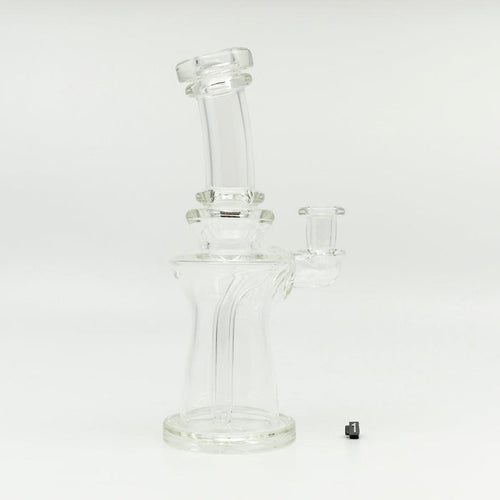 Ery Glass Clear Banger Hangers: Premium Quality, Durable High-Grade Glass, Excellent Heat Resistance, Stable and Easy Use, Sleek and Minimalist Aesthetic