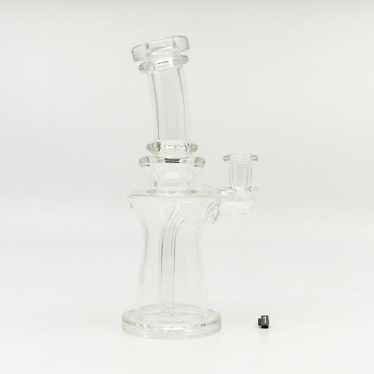 Ery Glass Clear Banger Hangers: Premium Quality, Durable High-Grade Glass, Excellent Heat Resistance, Stable and Easy Use, Sleek and Minimalist Aesthetic