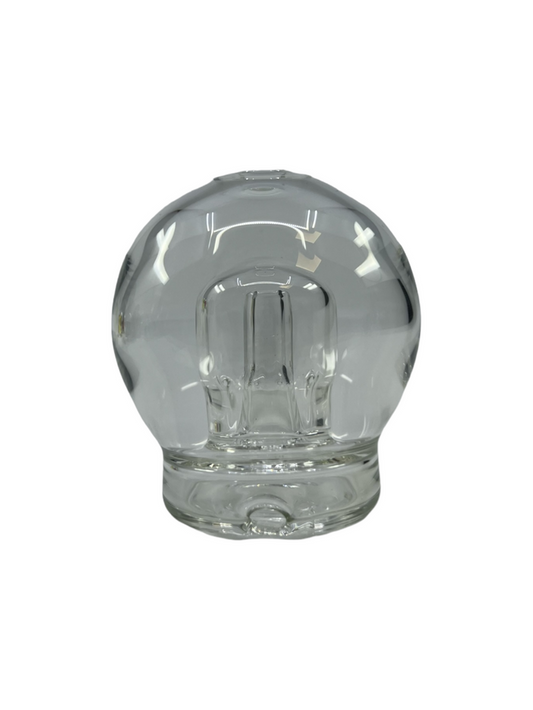 FlexerJones Orb Attachment for Puffco Peak Pro in Blue – enhances vapor cooling for a smooth experience.