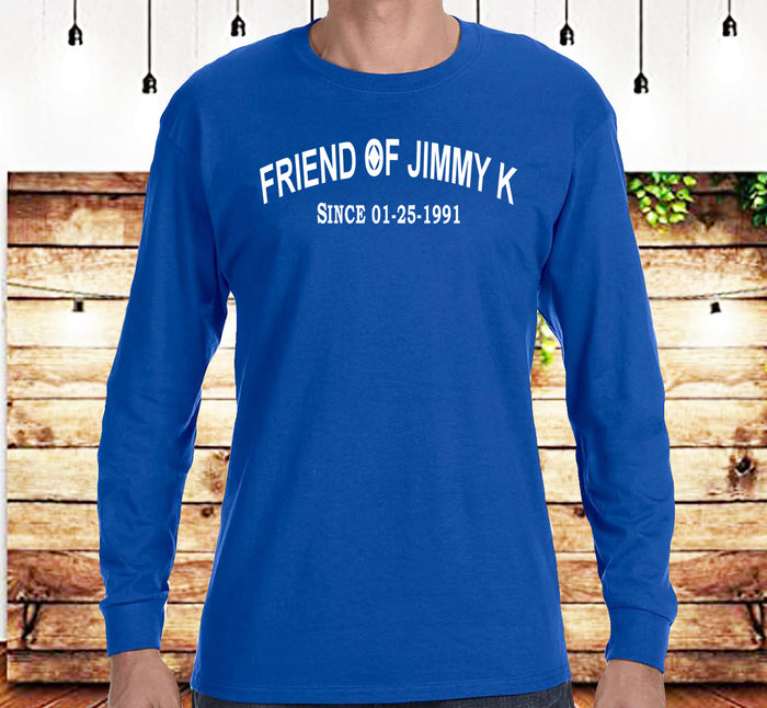 Friend Of Jimmy K - Clean Date LS Tee