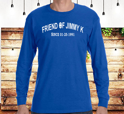 Friend Of Jimmy K - Clean Date LS Tee