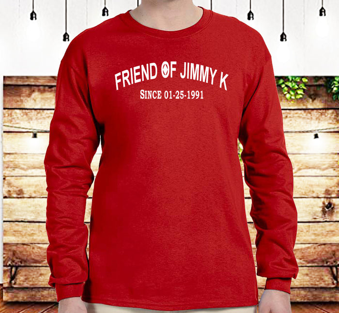 Friend Of Jimmy K - Clean Date LS Tee