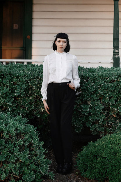 Bateman Button Down Shirt ft. Removable Bow [Unisex]