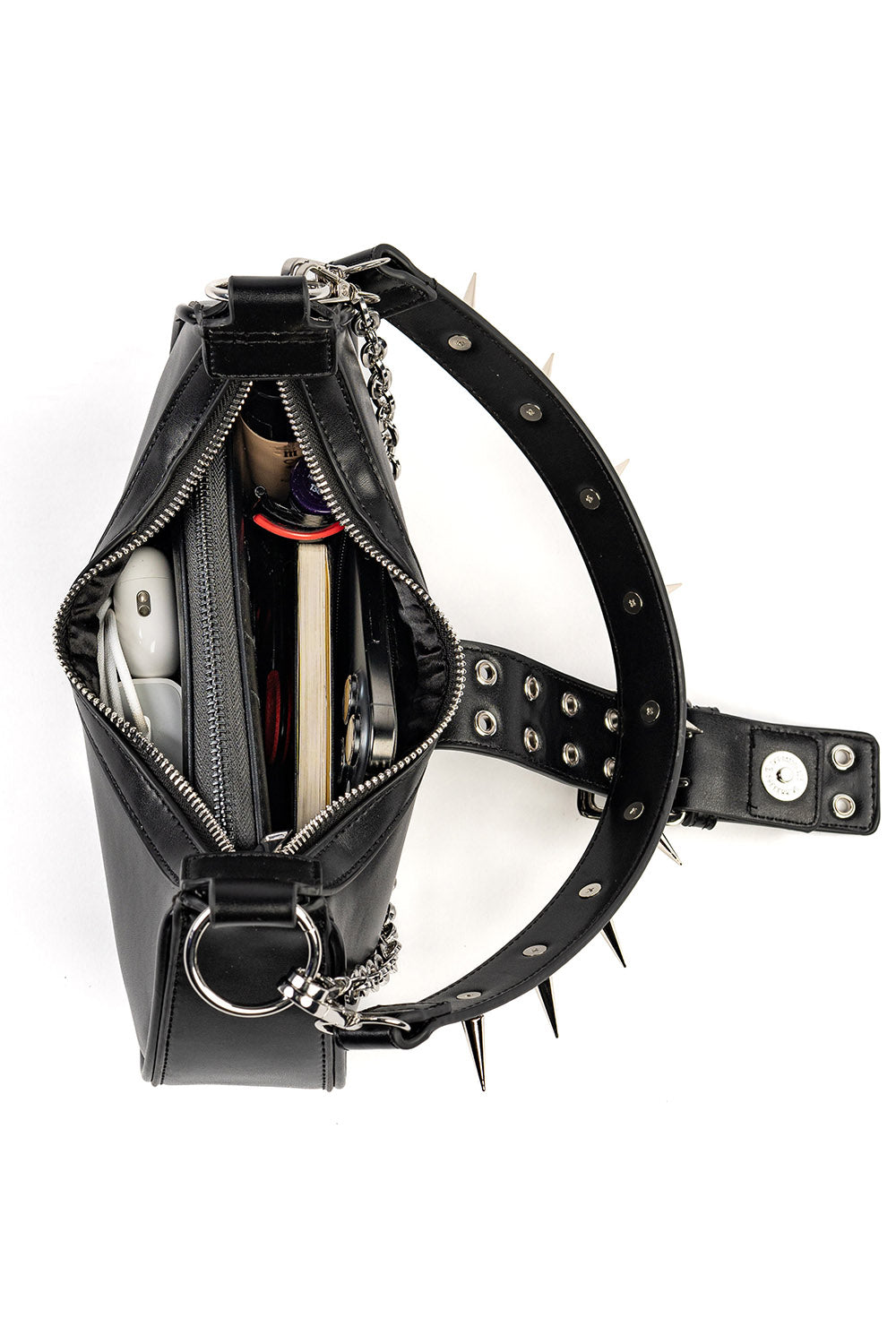 Chain & Spikes Handbag