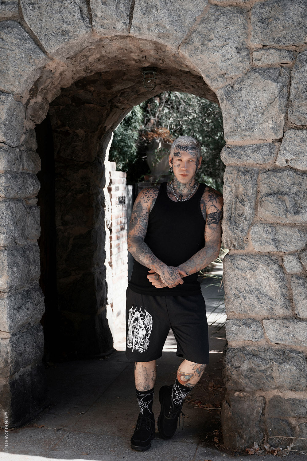 Angel of Death Sweat Shorts [Unisex]