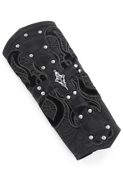Crucible Studded Lace-Up Gloves