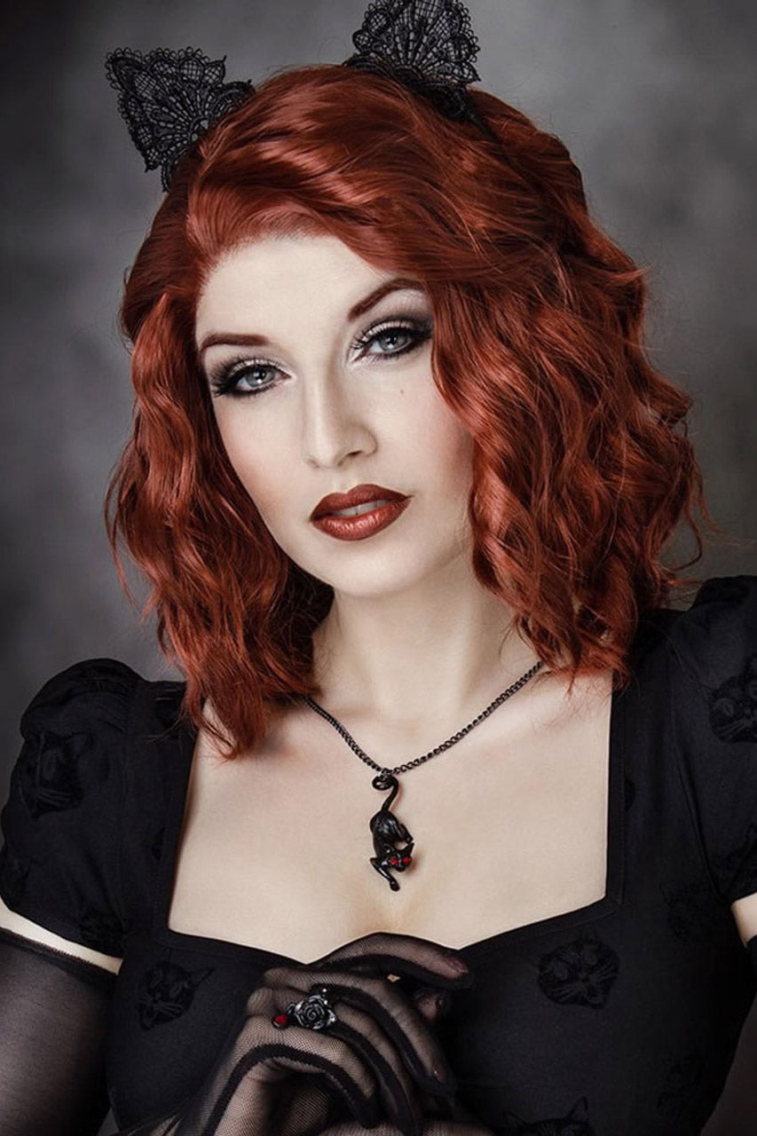 Cat Sith Pendant Necklace