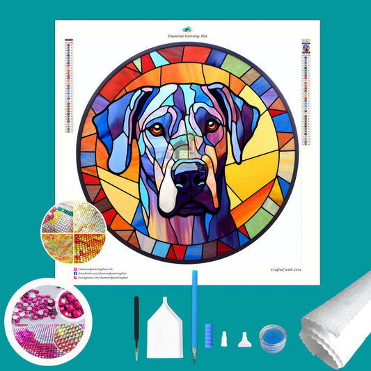 Great Dane Crystal Diamond Painting-Diamond Painting Hut