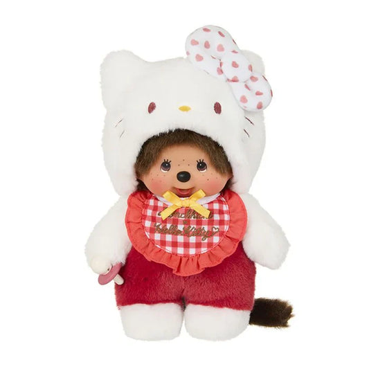 Hello Kitty X Monchhichi | Gingham Checker Monchhichi