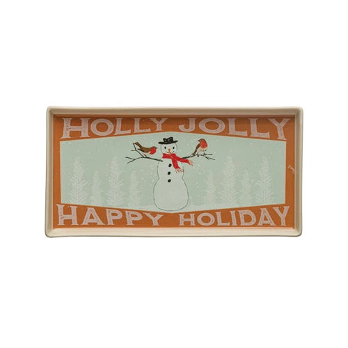 Holly Jolly Tray