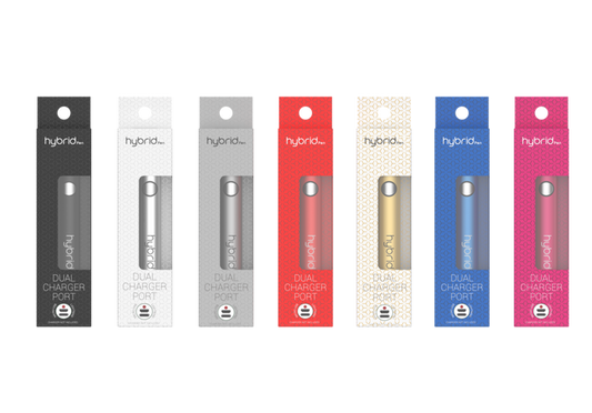 Hybrid Pen 510 Battery with Variable Voltage Range and Dual Charging Options, Compatible with All 510-Thread Cartridges