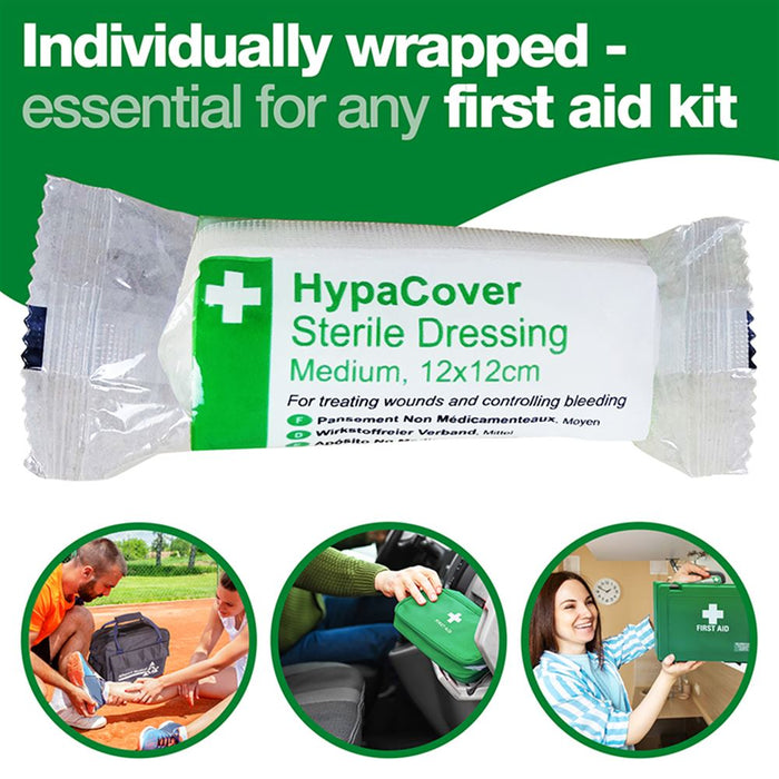 HypaCover Sterile Dressings - Assorted Sizes (Pack of 12)