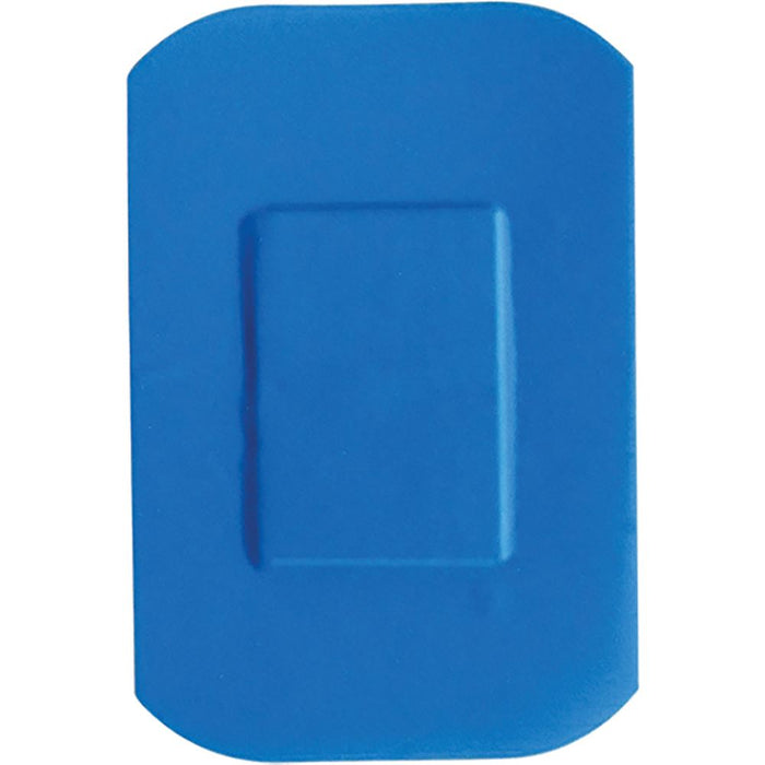 HypaPlast Blue Plasters 7.2cmx5cm (Pack 100)