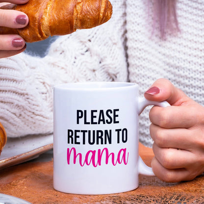 If Found in the Microwave, Please Return to Mama Coffee Mug Salt and Sparkle