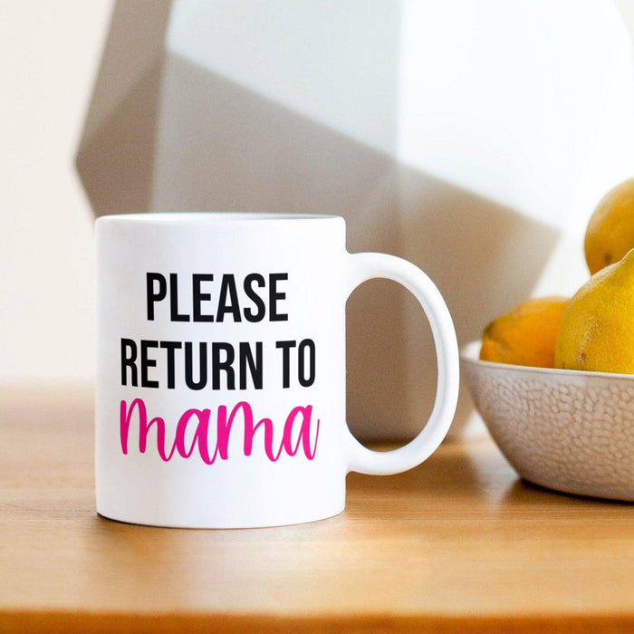 If Found in the Microwave, Please Return to Mama Coffee Mug Salt and Sparkle