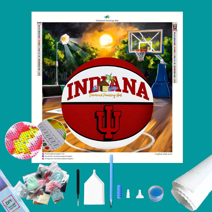 Indiana Basketball Diamond Painting