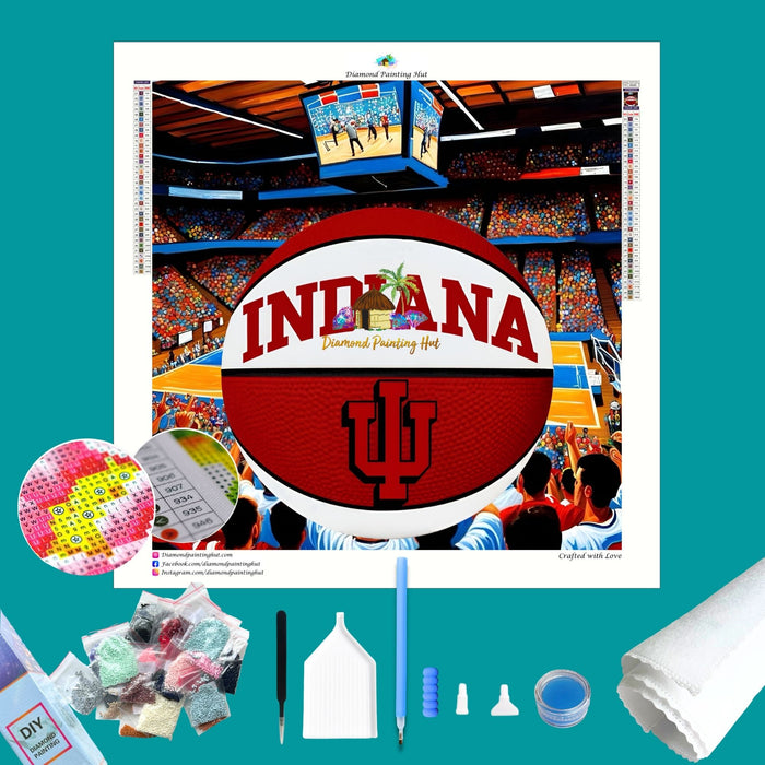 Indiana Basketball Diamond Painting