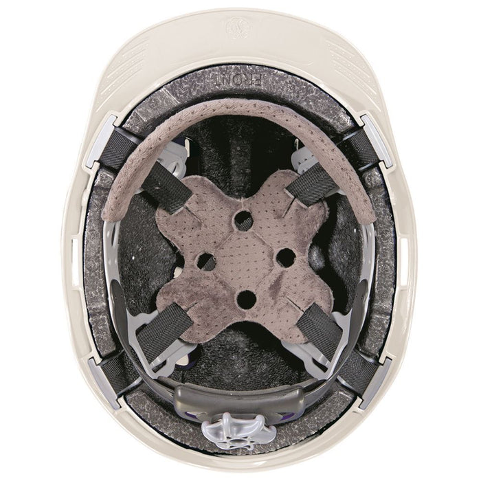 JSP EVO8 EN14052 Custom Printed Safety Helmet - Vented Wheel Ratchet Standard Peak