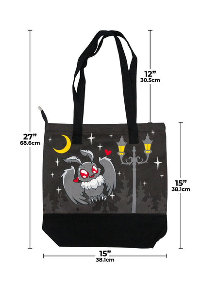Cute Mothman Canvas Tote Bag