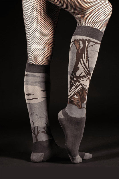 Bat Knee High Socks