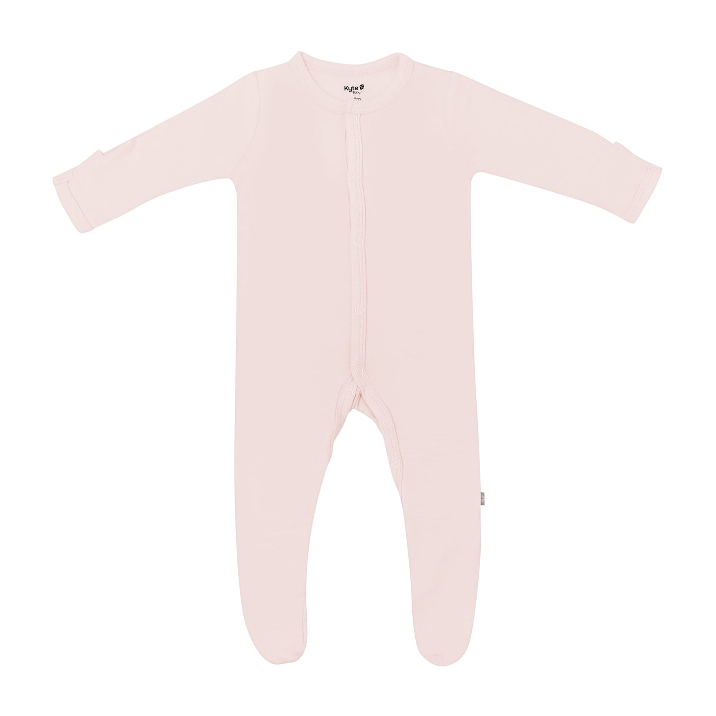 Footie in Blush