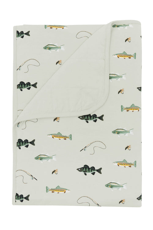 Toddler Blanket in Fishing 1.0