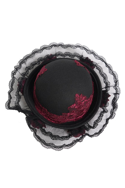 Crown of Roses Lace Hat