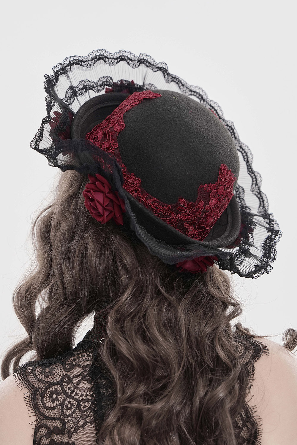 Crown of Roses Lace Hat