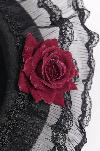 Crown of Roses Lace Hat
