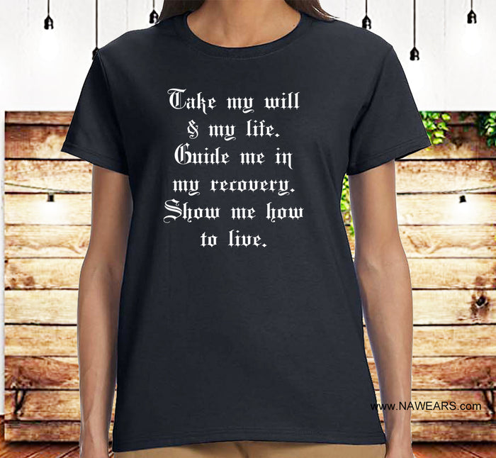 ldTs- 3rd Step Prayer - Ladies T's