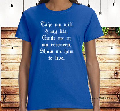 ldTs- 3rd Step Prayer - Ladies T's