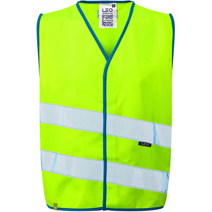 Leo Workwear Neonstars EcoViz Children's Hi Vis Vest
