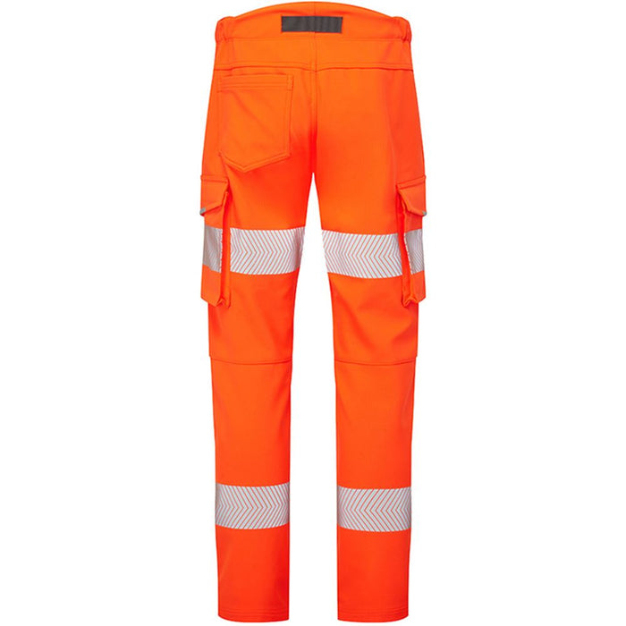 Leo Workwear Starcross Orange EcoViz Stretch Women's Hi Vis Work Trouser