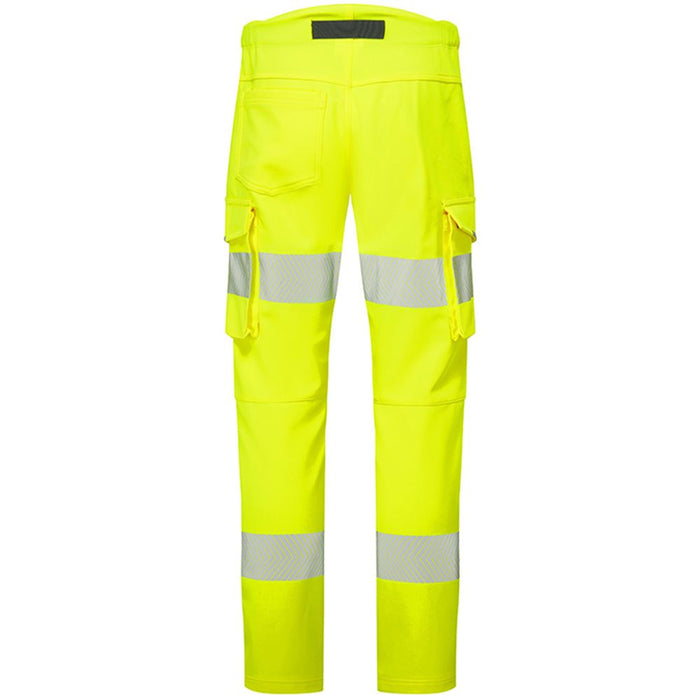 Leo Workwear Starcross Yellow EcoViz Stretch Women's Hi Vis Work Trouser