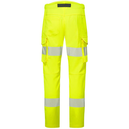 Leo Workwear Starcross Yellow EcoViz Stretch Women's Hi Vis Work Trouser