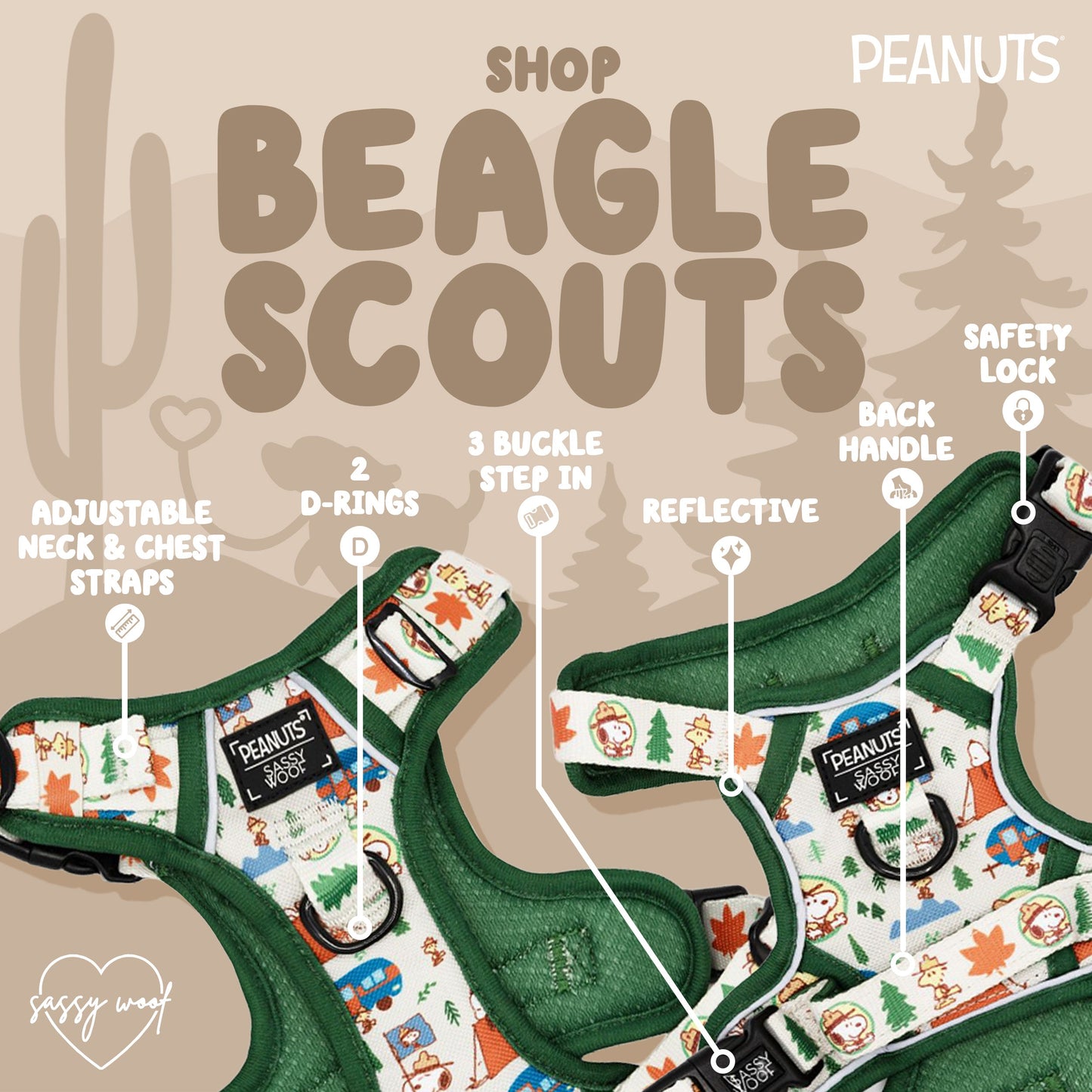 Dog Four Piece Bundle - Peanuts™ Beagle Scouts