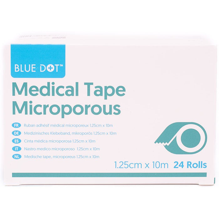 Microporous Tape 1.25cm x 10M (Box 24)