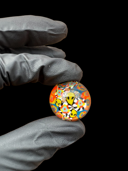 Unique Terp Slurper Accessories – Millennium Glass Dotted Alien Dab Set