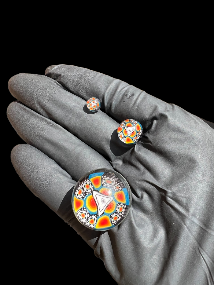 Glow-in-the-Dark Illuminati Dab Slurper Set – Premium Glass Dabbing Tool for Optimal Airflow