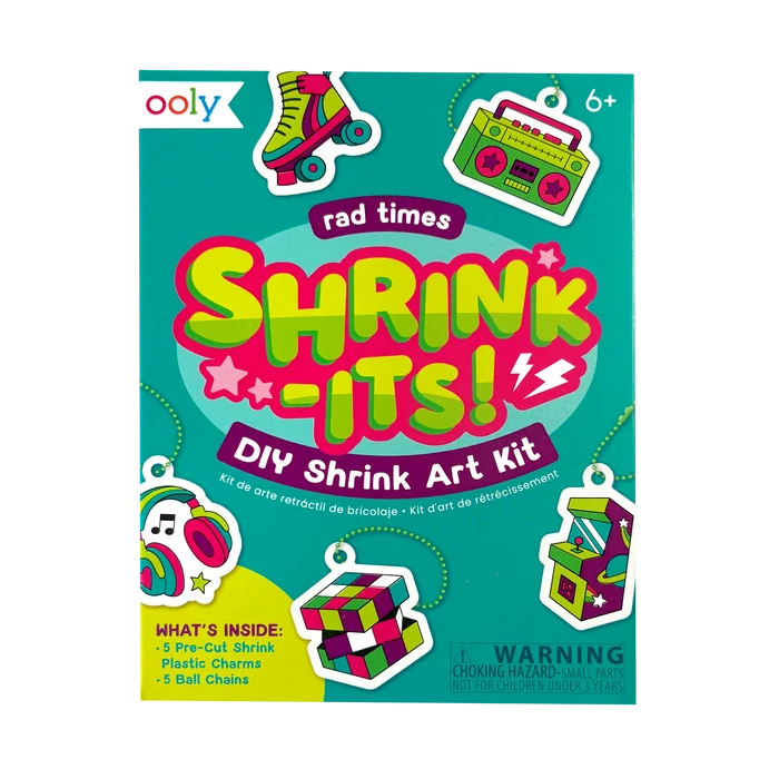 Mini Shrink-Its! DIY Kit- Rad Times